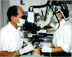 стоматологический микроскоп, использование микроскопа, кондилография, стоматология Москва